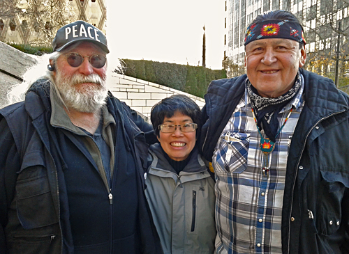 Bob Barnes, Rev. Angela Ying, Raymond L. Kingfisher